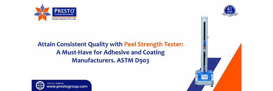 Attain Consistent Quality with Peel Strength Tester